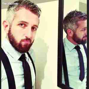 me  gay tattoos beard men rugged rough tough staunch happy australian