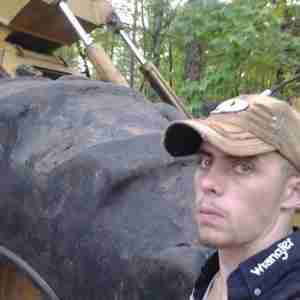 Working in the patch  Got a lil greasy today