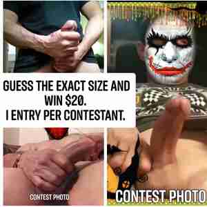 Contest Running the contest from now to Easter. One entry per contestant Me