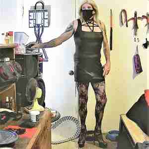 sissy cross dresser Izame Youno posing for camera in slutty outfits sissy, gay crossdresser