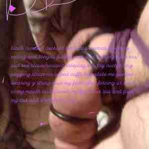Kinky69dp Me jerking off Bi male cuckold bitch