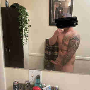 Mirror flex Stereotypical dude pic Athletic Straight Male