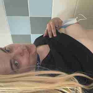 Wanna have some fun Anything and everything getting a little frisky at work Work tits blonde bathroom