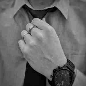 Dressed Getting ready for work... Sexy, masculine dom