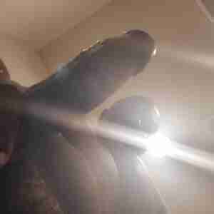 BBC Thick chocolate cock waiting to be used. BBC