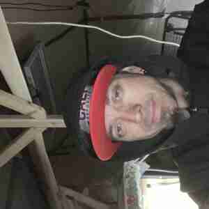 At my day job Just drilling 20’ feet in the air, sharp bit makes for a clean hole Drill, work sparky construction
