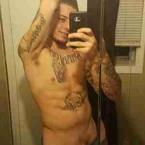 ?????? What you see is what you get Big, tattoos hung white boy muscles