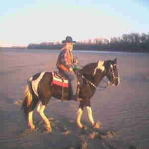 Bones Enjoying life Riding