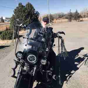 Bones Enjoying life Riding