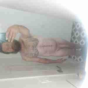 Just me I'm 5'11" 185lbs average body normal size dick I think lol easy to get a long with open minded a little shy at first