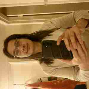 Self What i look like Native American, dinè long hair raver slim dog owner cat
