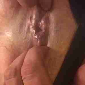 Masculine hairy to dominated cum dump I want to be used by anonymous disease free guys. Legs tied, blindfold on. Dominate