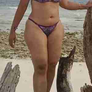 B All are real & raw pics. No AI Bikini