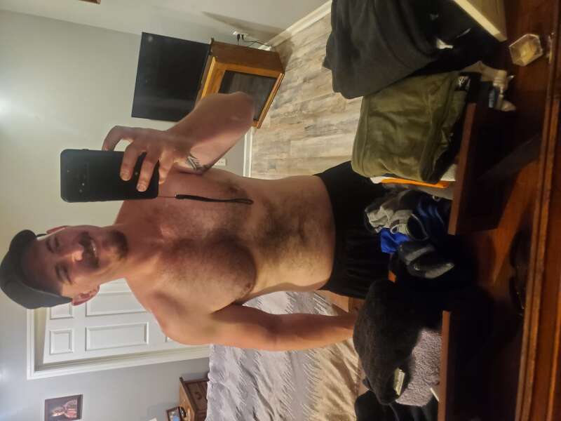 Kinky attractive male