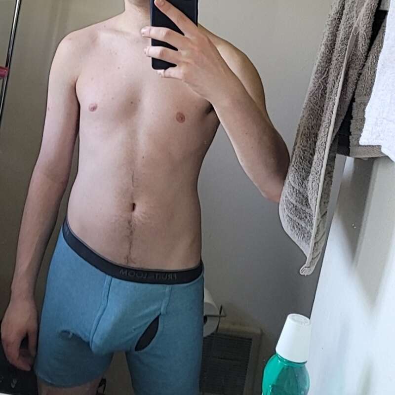 With my big cock