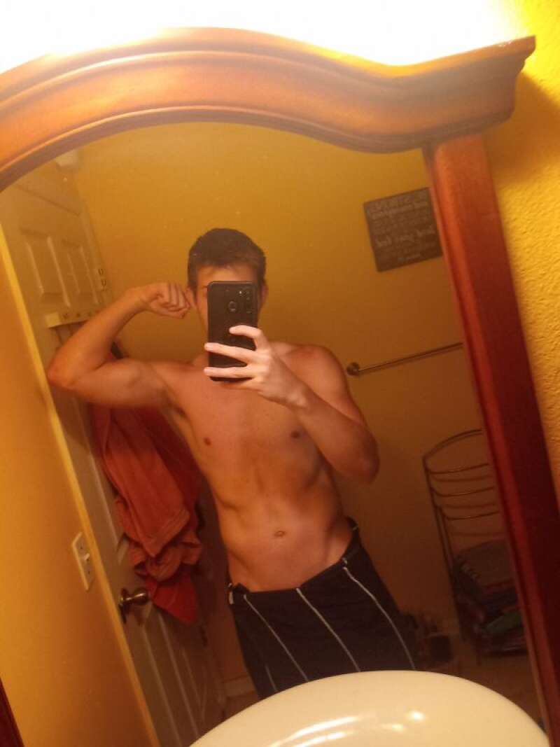 Young athletic male